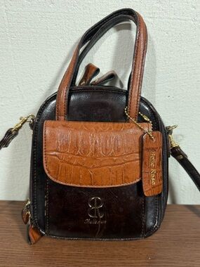 Vintage 80’s Belle Rose Crossbody Bag